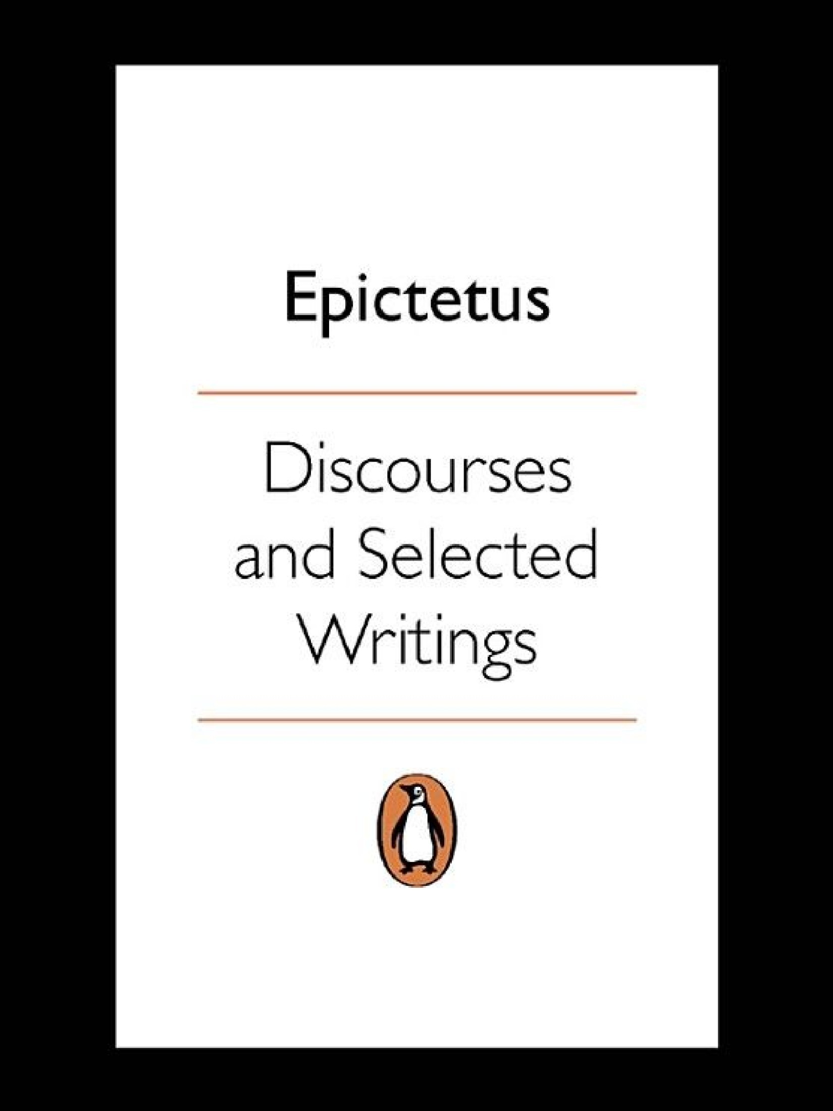 Discourses and Selected Writings