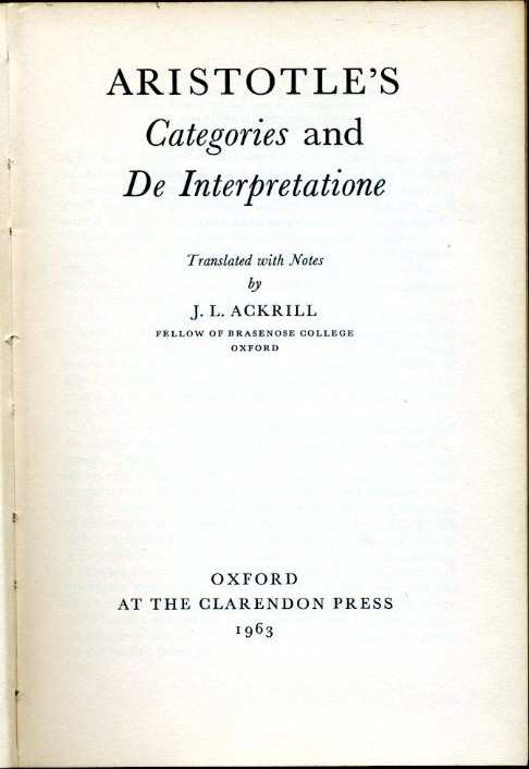 The Categories