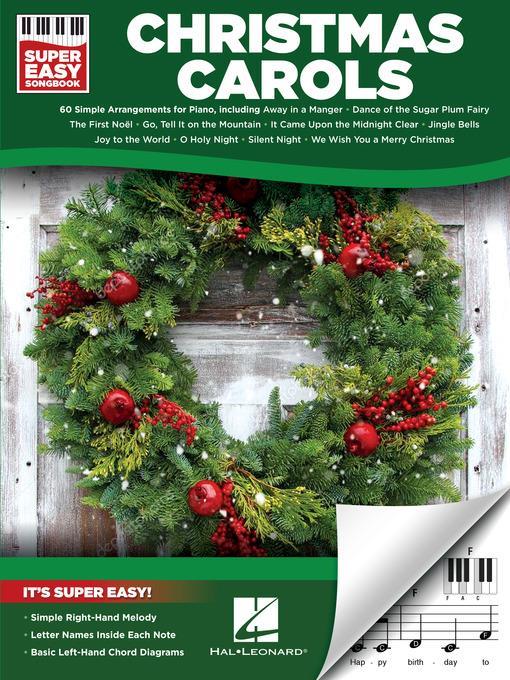 Christmas Carols--Super Easy Songbook