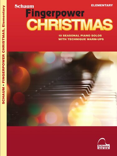 Fingerpower Christmas: 10 Seasonal Piano Solos with Technique Warm-Ups Elementary Level