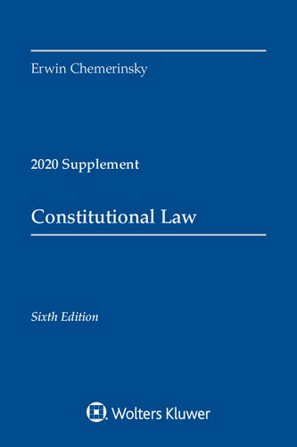 Constitutional Law, Sixth Edition