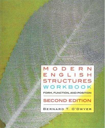 Modern English Structures Workbook