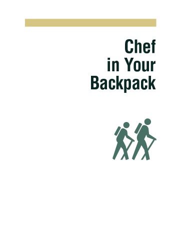 Chef in Your Backpack