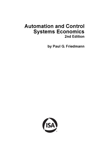 Automation and Control Systems Economics