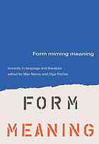 Form Miming Meaning