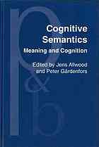 Cognitive Semantics