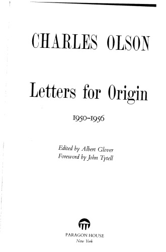 Letters for Origin 1956