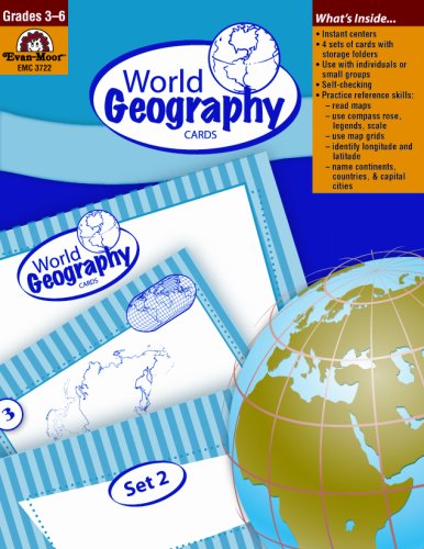 World Geography Cards, Grades 3-6