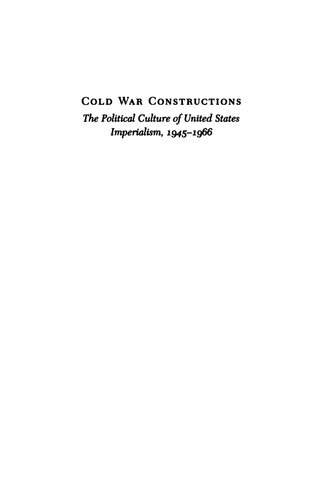 Cold War Constructions