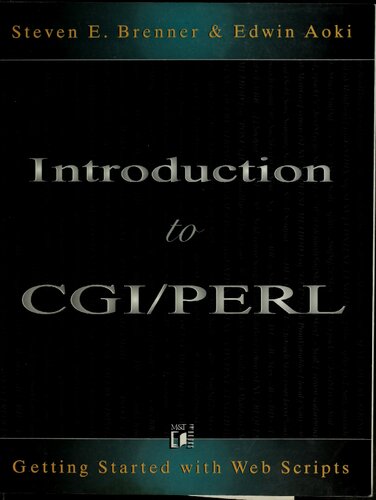 Introduction to CGI/Perl