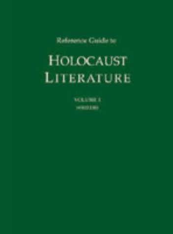 Reference Guide to Holocaust Literature