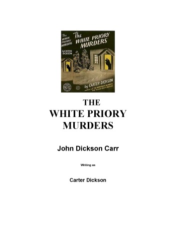 The White Priory Murders