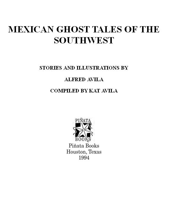 Mexican Ghost Tales of the Southwest