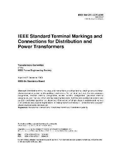 IEEE guide for loading mineral-oil-immersed transformers