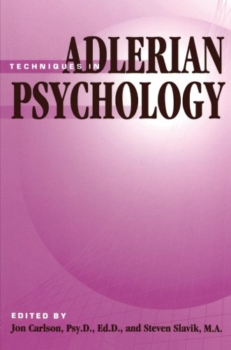 Techniques In Adlerian Psychology