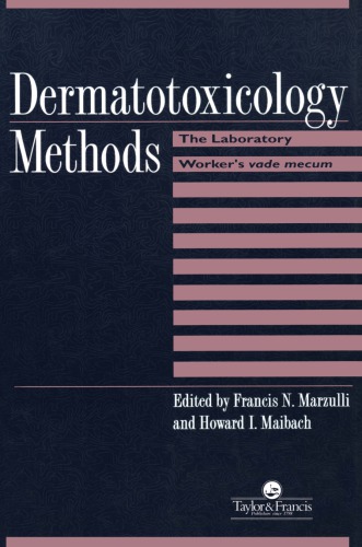 Dermatotoxicology Methods