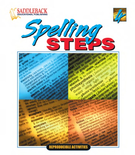 Spelling Steps 4 (Spelling Steps (Reproducibles))