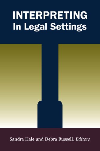 Interpreting in Legal Settings