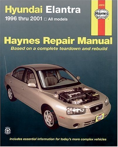 Haynes Hyundai Elantra 1996 thru 2001