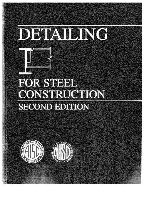 Detailing for Steel Construction