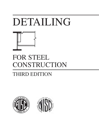 Detailing for steel construction.