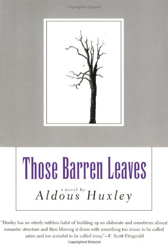 Those Barren Leaves (Coleman Dowell Literature Series)