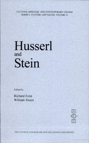 Husserl and Stein