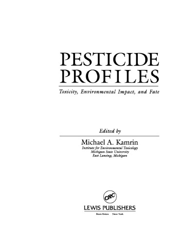 Pesticide Profiles