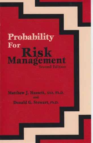 Probability for Risk Management