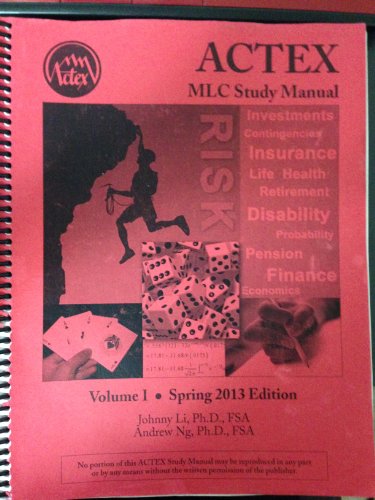 ACTEX MLC study manual