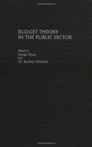 Budget Theory In The Public Sector