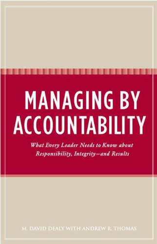 Managing by Accountability