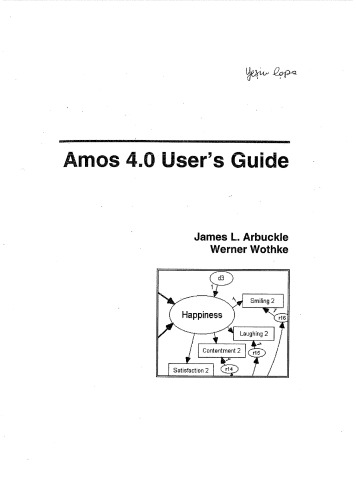 Amos 4.0 Users Guide