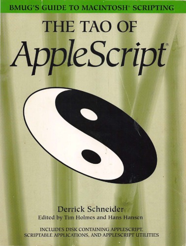 Tao of Applescript