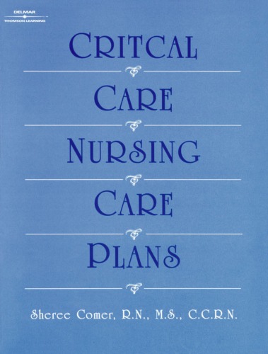 Critical Care Nursing Care Plan