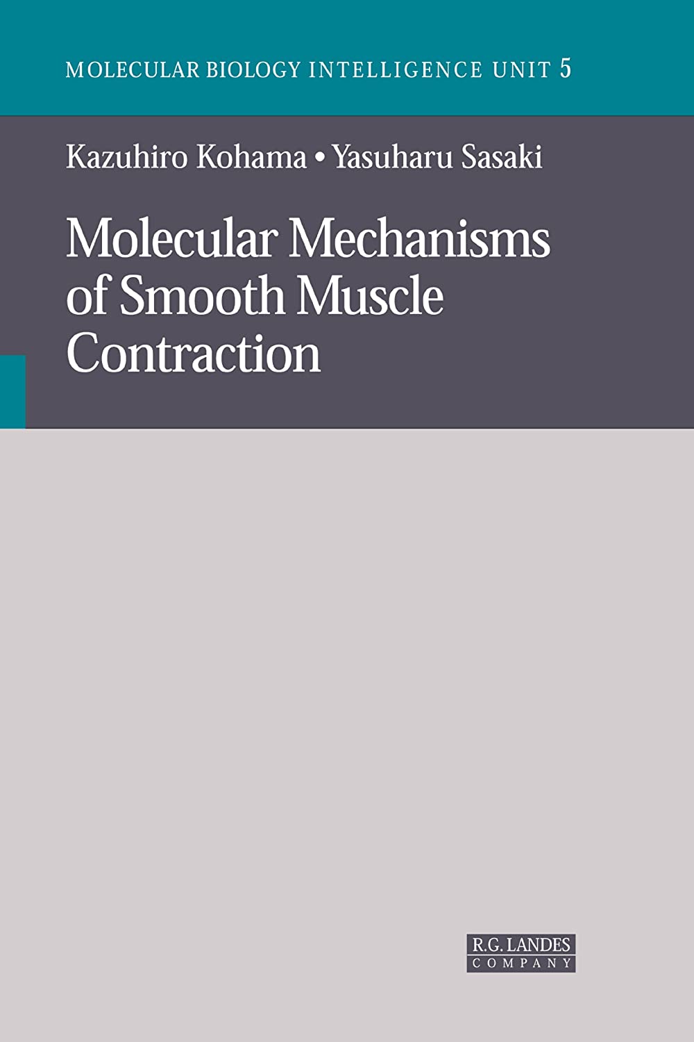 Molecular Mechanisms Of Smooth Muscle Contraction