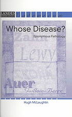 Whose Disease?