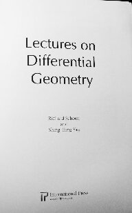 Lectures on Differential Geometry