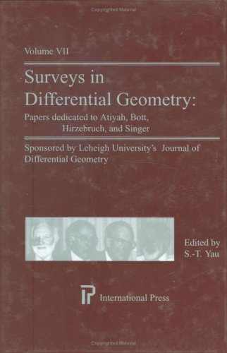 Surveys in Differential Geometry