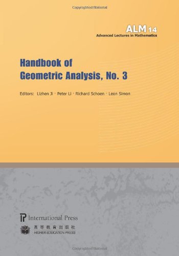 Handbook of Geometric Analysis, No. 3 (volume 14 of the Advanced Lectures in Mathematics series)