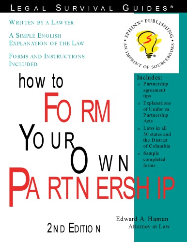 How to Form Your Own Partnership