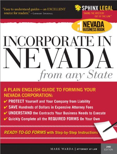 Incorporate in Nevada from Any State