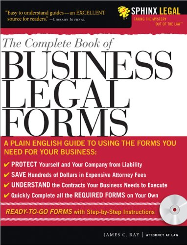 The Complete Book of Business Legal Forms