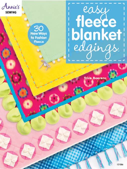 Easy Fleece Blanket Edgings