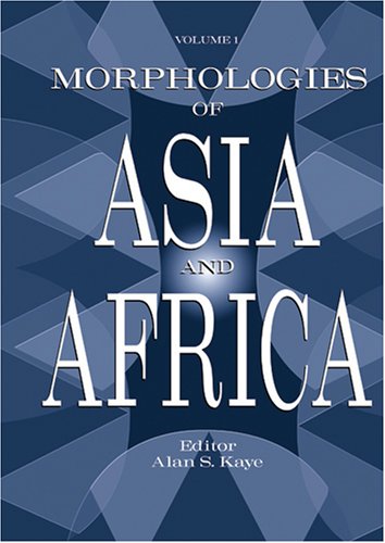 Morphologies of Asia and Africa