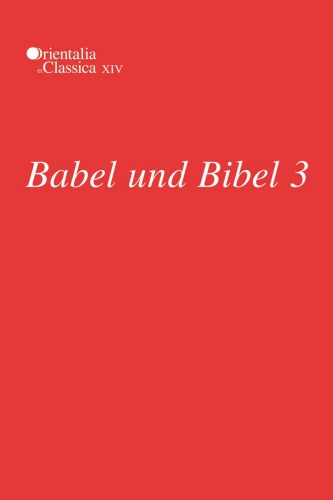 Babel Und Bibel