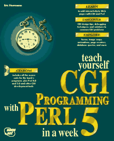 Teach Yourself Cgi Programming With Perl In A Week