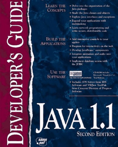 Java 1.1 Developer's Guide [With Includes Microsoft Visual J++ 1.1 Trial Edition...]