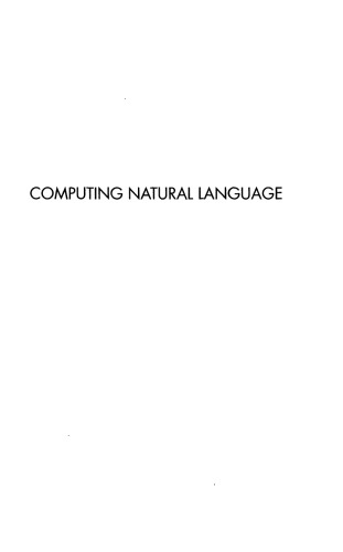 Computing Natural Language