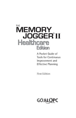 The Memory Jogger Ii Healthcare Edition